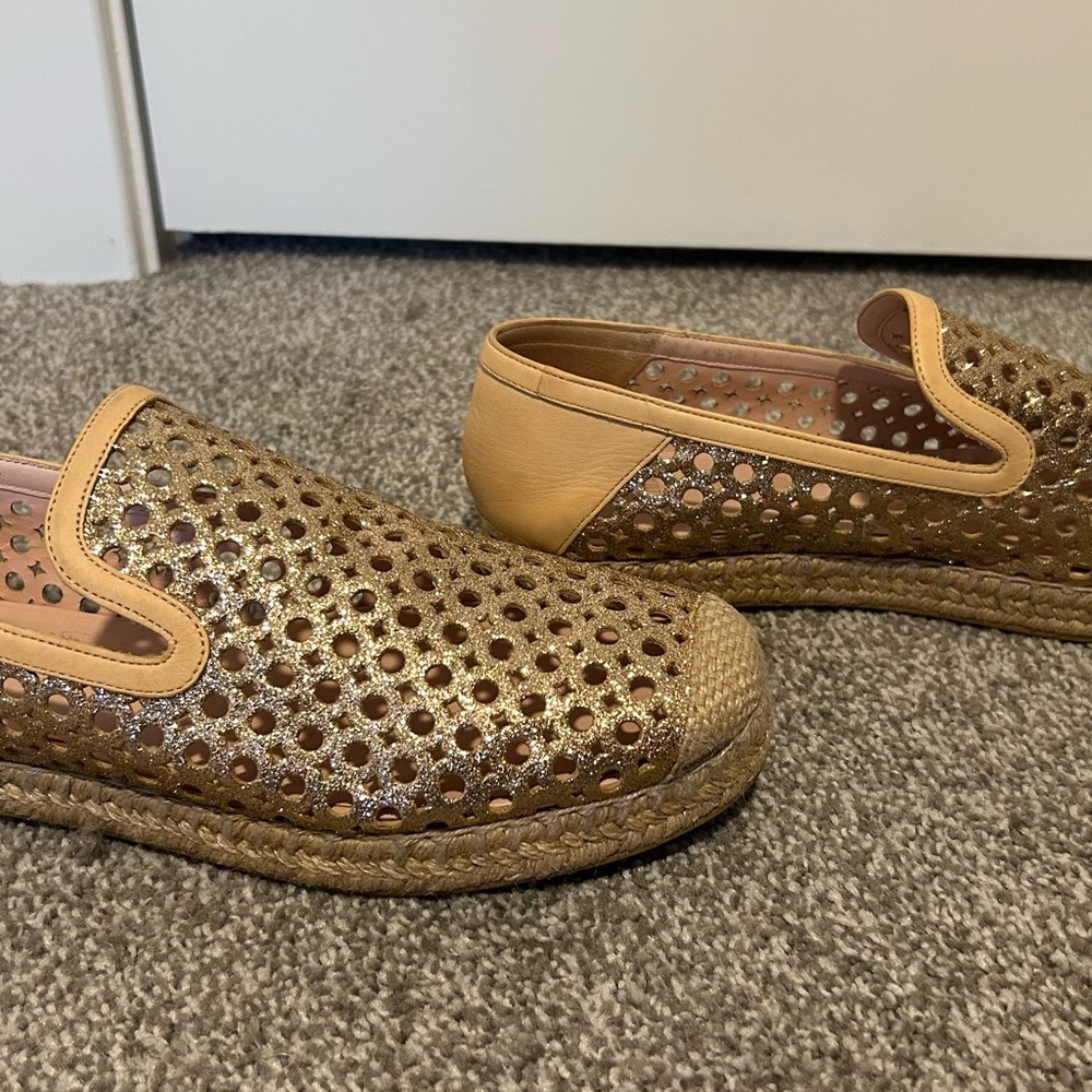 Stuart Weitzman Women’s County Ballet Flat | Espadrilles | Size 9.5 - Picture 12 of 15
